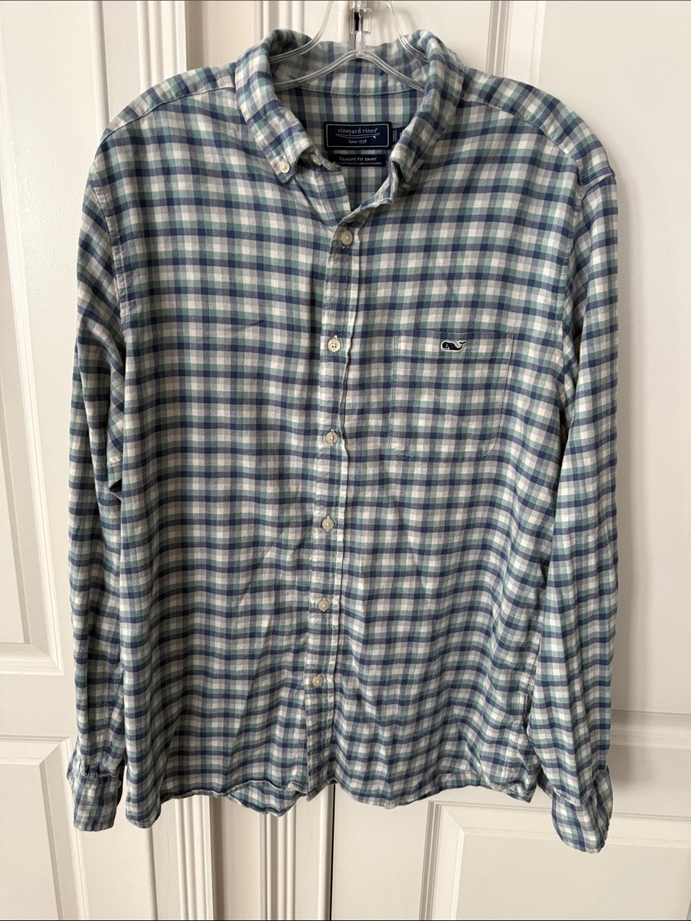 Vineyard Vines Classic Fit Plaid Button-Down Shirt